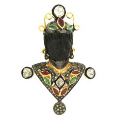 Blackamoor Style Pendant