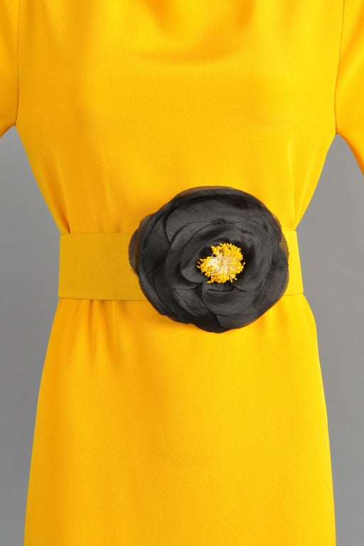 Pierre Cardin Circa 1972 Haute Couture Tulip Gown 3