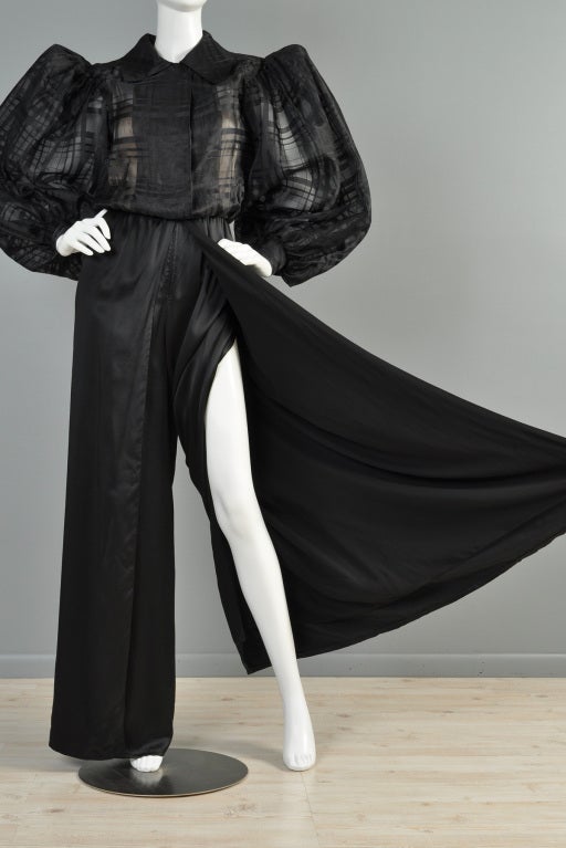 Yves Saint Laurent Haute Couture Palazzo Jumpsuit 2