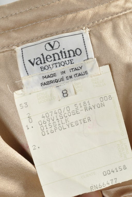 Valentino 1993 Metallic Quilted Velvet Smoking Jacket 6