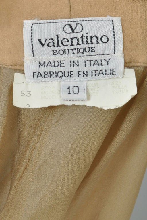 Valentino Silk Tiered Ruffle Trousers 2