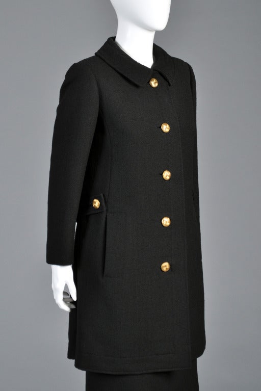 Jeanne Lanvin 1960s Coat + Skirt For Sale 2
