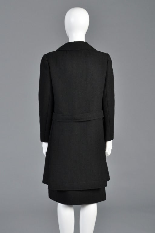 Jeanne Lanvin 1960s Coat + Skirt For Sale 4