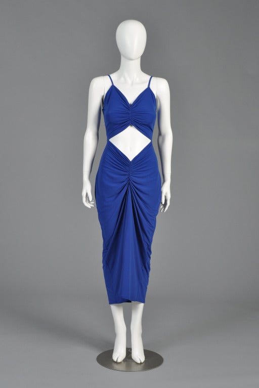 Norma Kamali Ruched Cutout Waist Disco Dress

Measurements

Bust: 32-39