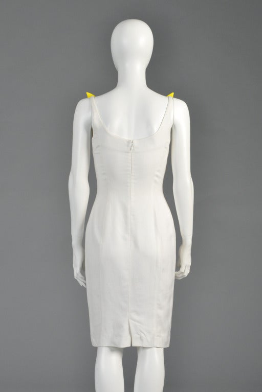 Thierry Mugler Architectural Cocktail Dress For Sale 3