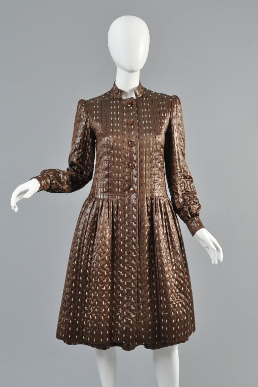 Adolfo 1960s Silk Brocade Jacket + Skirt Ensemble