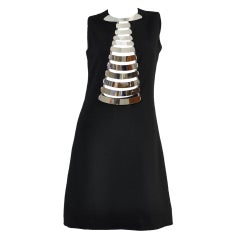 Pierre Cardin 1968 Haute Couture Dress