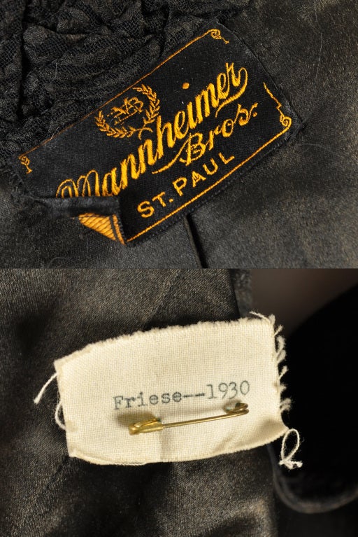 1920s Lamé Coat with Draped Sleeves 6