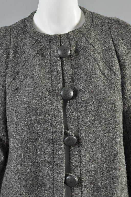 1963 Christian Dior Haute Couture Coat 3