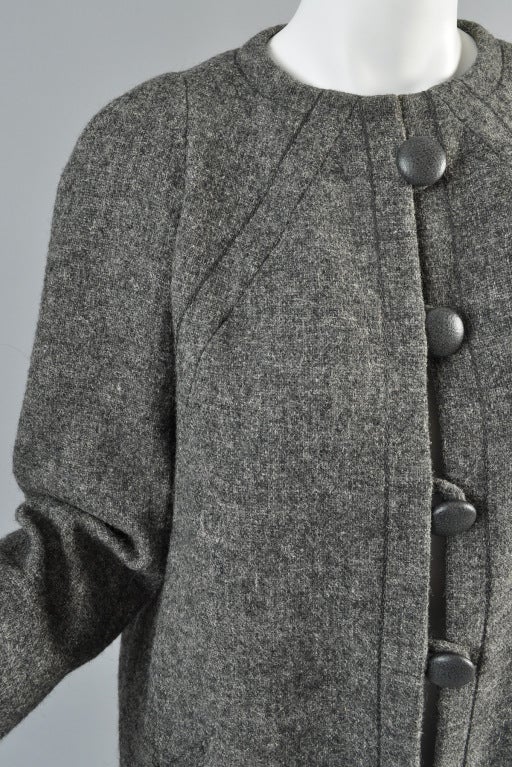 1963 Christian Dior Haute Couture Coat 4