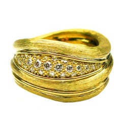 Henry Dunay Sabi Gold Diamond Ring