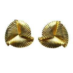 Tiffany and Co. Fan Earrings