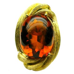 D The Collection by Henry Dunay Citrine Ring