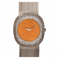 Chopard White Gold and Diamond Bracelet Watch