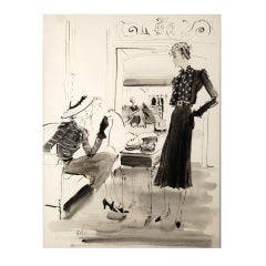 Willaumez illustration Fashion Salon