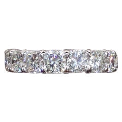 Cushion Cut Diamond Eternity Band