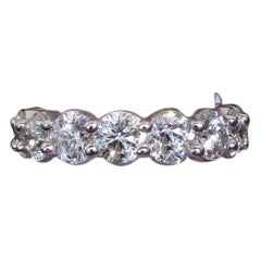 Round Diamond Eternity Band