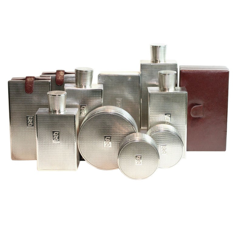 Antique American Personal Travel Sterling Silver Flatware Set at 1stDibs sterling silver