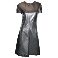 Gianni Versace Leather Dress