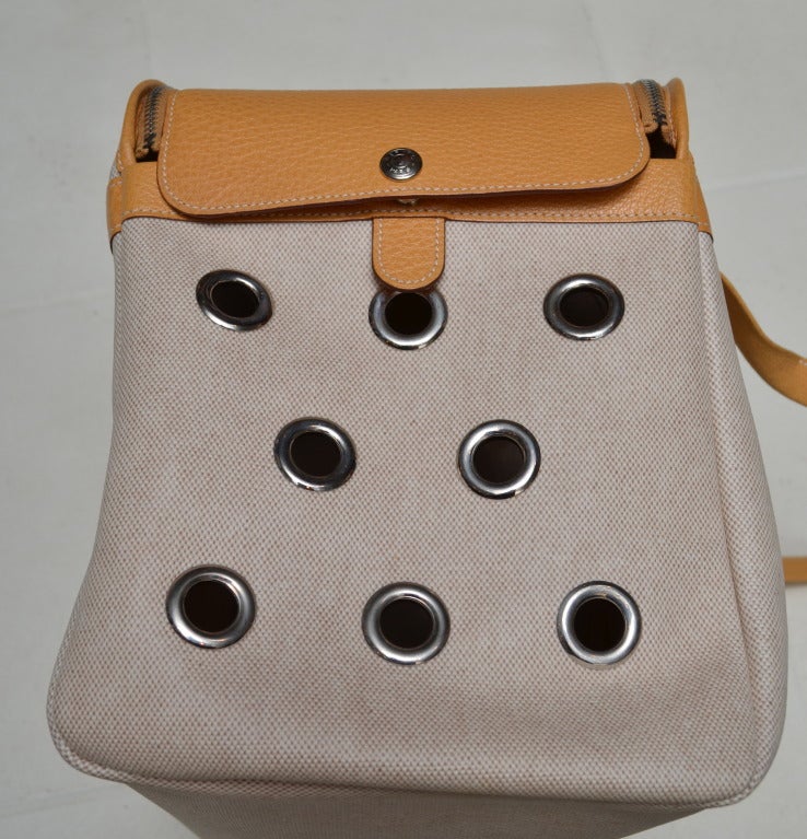Hermes Rare Dog Carrier - Mint NOS Condition 3
