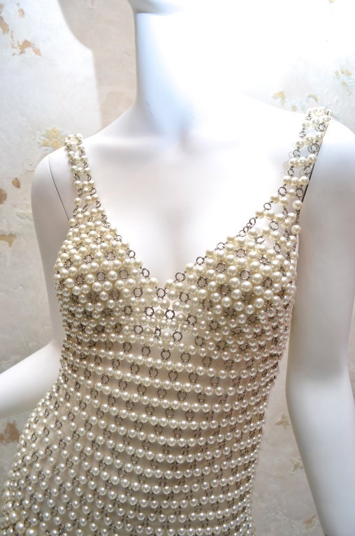 paco rabanne dress metal