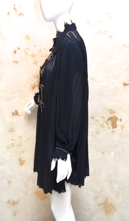 Black Undercover by Jun Takahashi Purple Collection 2007 Chiffon Dress