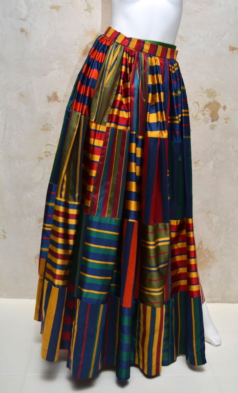 Todd Oldham Vintage Late 1980s Gypsy Skirt and Cigarette Pant at 1stdibs