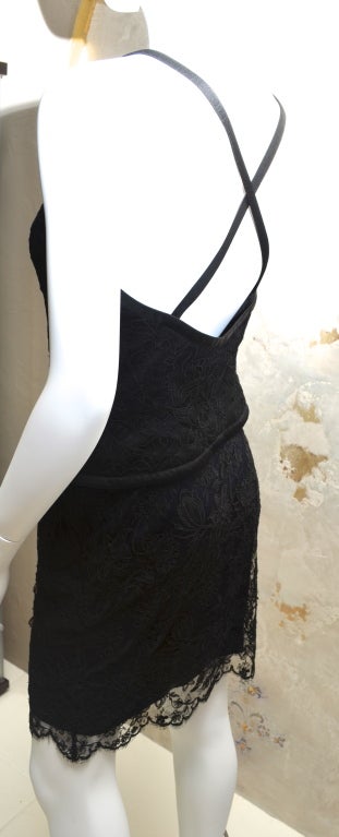 Yves Saint Laurent Lace Bustier and Skirt Vintage at 1stDibs