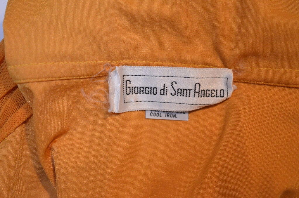 Giorgio di Sant Angelo 1980's Stocking Knit Tank Dress at 1stdibs