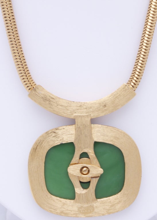 Women's Lanvin Vintage Necklace in Box, Set of Interchangeable Pendants