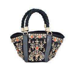 Oscar De la Renta Richly beaded Handbag