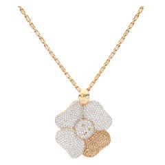 Valente Diamond Flower Necklace