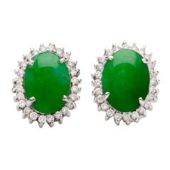  Jade Diamond Earrings