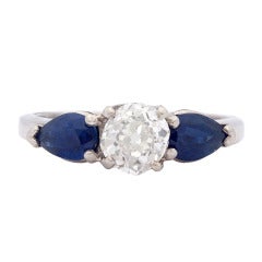 Diamond & Sapphire Ring