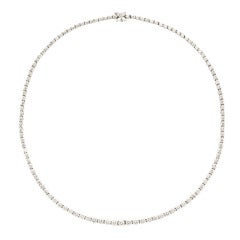 Tiffany & Co. Diamond Victoria Graduated Necklace