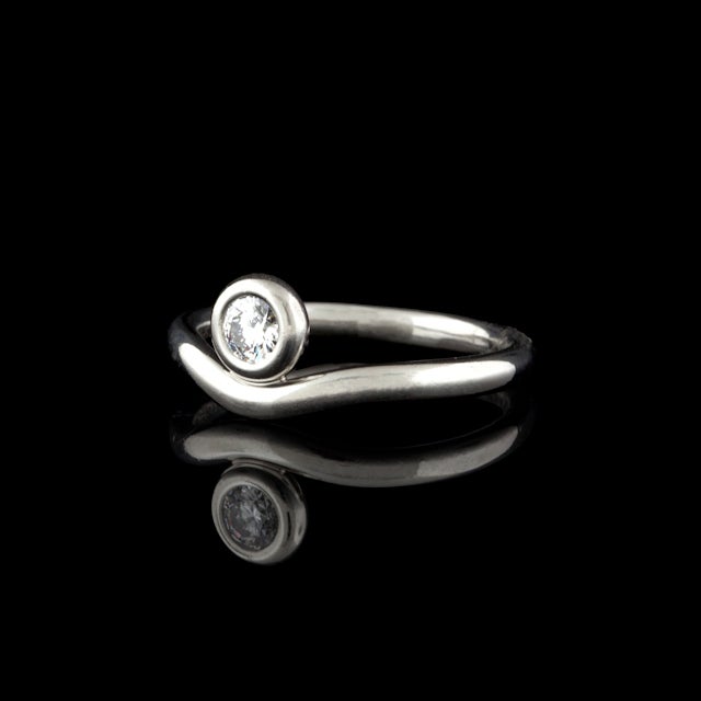 Tiffany & Co. Diamond Solitaire Ring