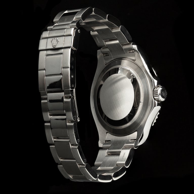 Men's Rolex Stainless Steel Yacht-Master Wristwatch