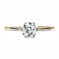 .83 Carat Diamond Victorian Engagement Ring