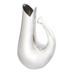 The Silver Gurgling Fish Pitcher