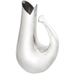 The Silver Gurgling Fish Pitcher