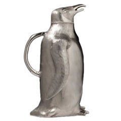 The Silver Penguin Pitcher