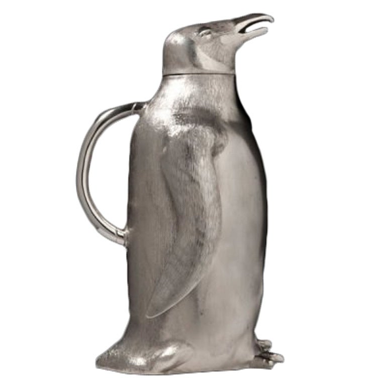 The Silver Penguin Pitcher For Sale