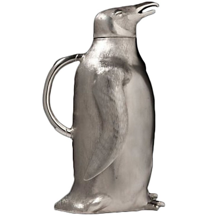 The Silver Penguin Pitcher For Sale