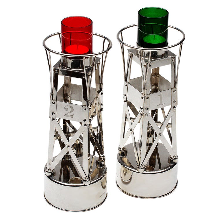 The Buoy Candlesticks For Sale