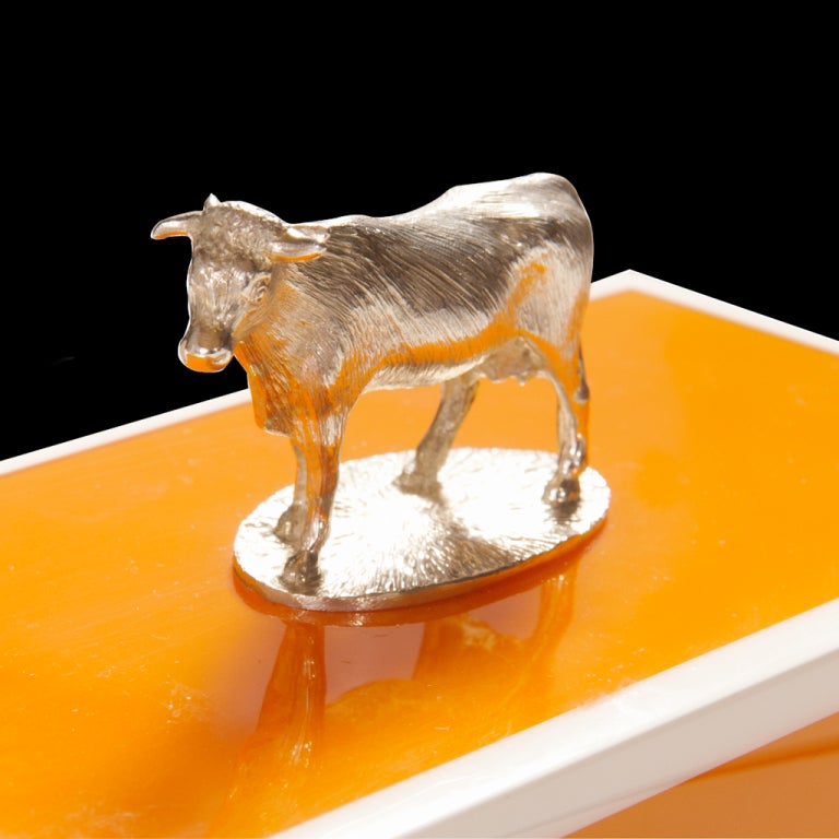 The Silver Cow Butter Dish For Sale at 1stDibs