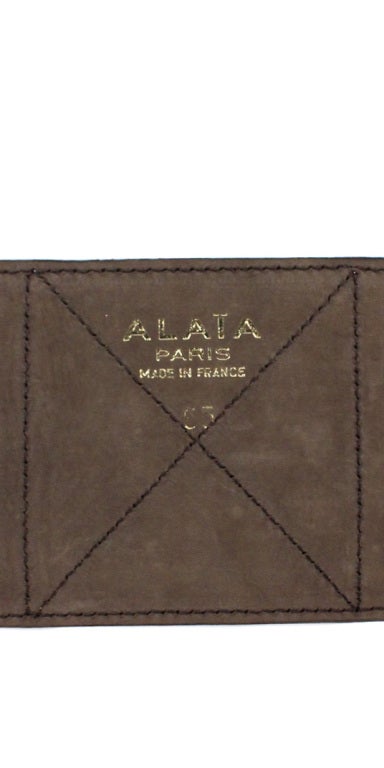 ALAIA wide belt

France: 65
fit up to 25.5 waist