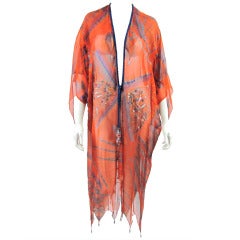 ZANDRA RHODES caftan from spring 1976 "The Mexican Collection". 11