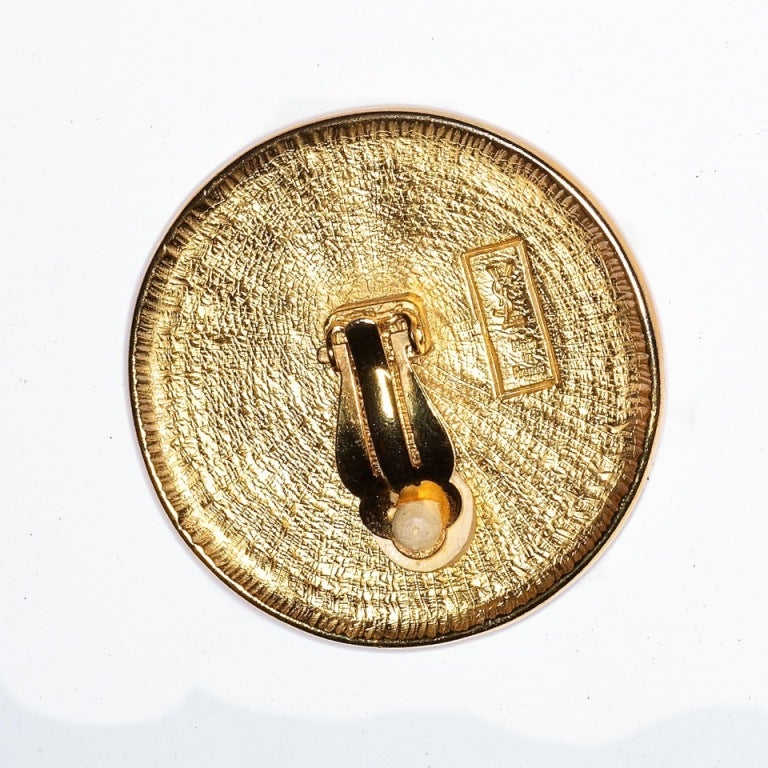 1990s Yves Saint Laurent JAZZ Earrings