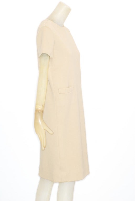 1960s Norman Norell Sheath In Excellent Condition For Sale In New York, NY