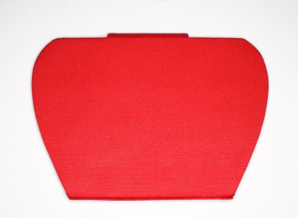 Yves Saint Laurent rive gauche RED HEART Clutch, 1980er Jahre